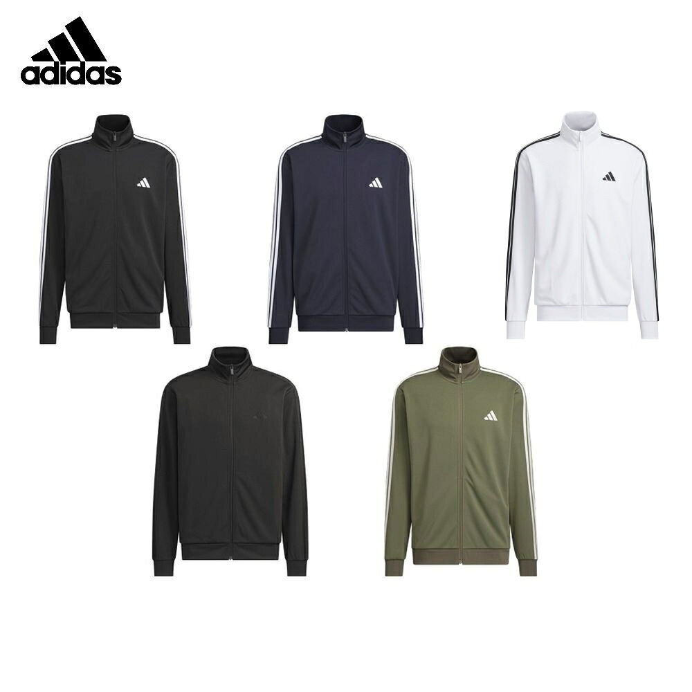 アディダス adidas マルチSPウェア メンズ スリーストライプス レギュラーフィット ダブルニット トラックトップ DH100 2026SS