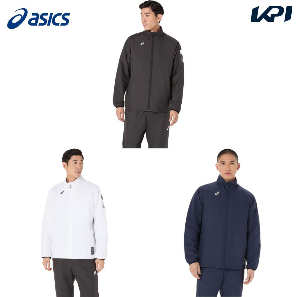 アシックス asics フィットネスウェア ユニセックス 中わたウインドブレーカージャケット 2031F178 2025FW｜KPI24