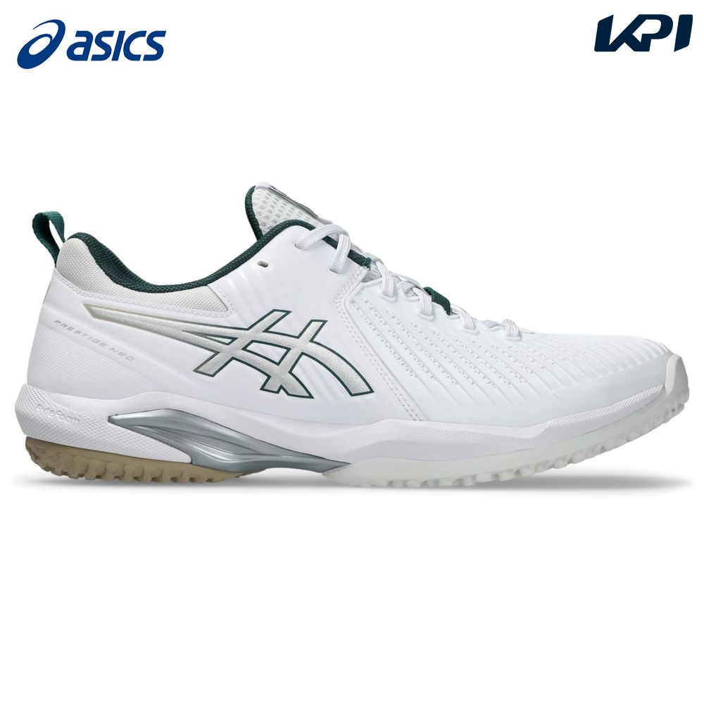 アシックス asics 庭球シューズ ユニ一発やる   PRESTIGE NEO プレステージネオ OC オムニ・クレーコート用 広々とした 1043A029-100