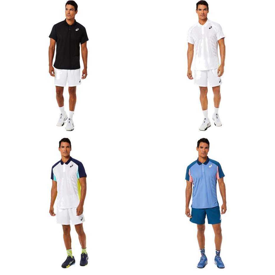 25円 売れ筋がひ新作 アシックス Asics テニスウェア メンズ Actibreeze Matchポロシャツ 41a193 22ss