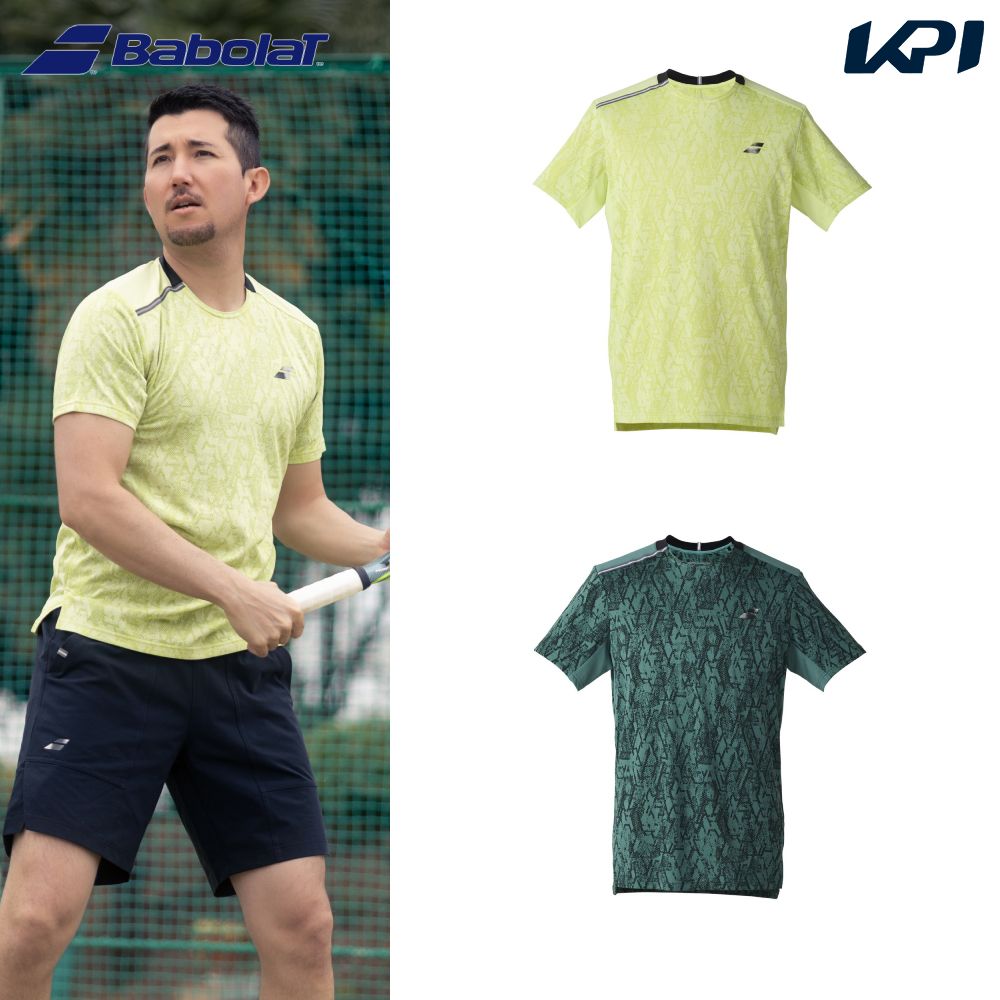 バボラ Babolat バドミントンウェア ユニセックス PLAY SHORT SLEEVE SHIRT　 ショートスリーブシャツ BUG6350 2026FW 7月下旬発売予定※予約｜KPI24