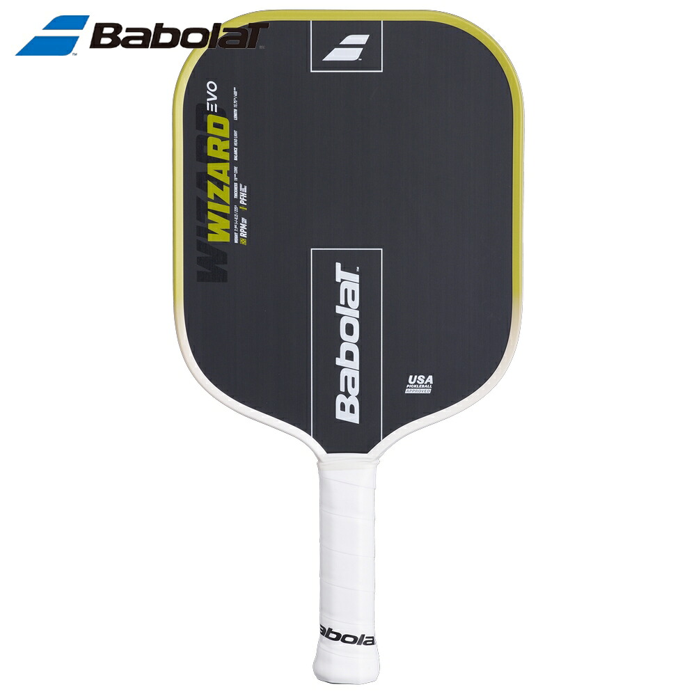 バボラ Babolat ピックルボールパドル WIZARD EVO ウィザードエボ 160034｜KPI24