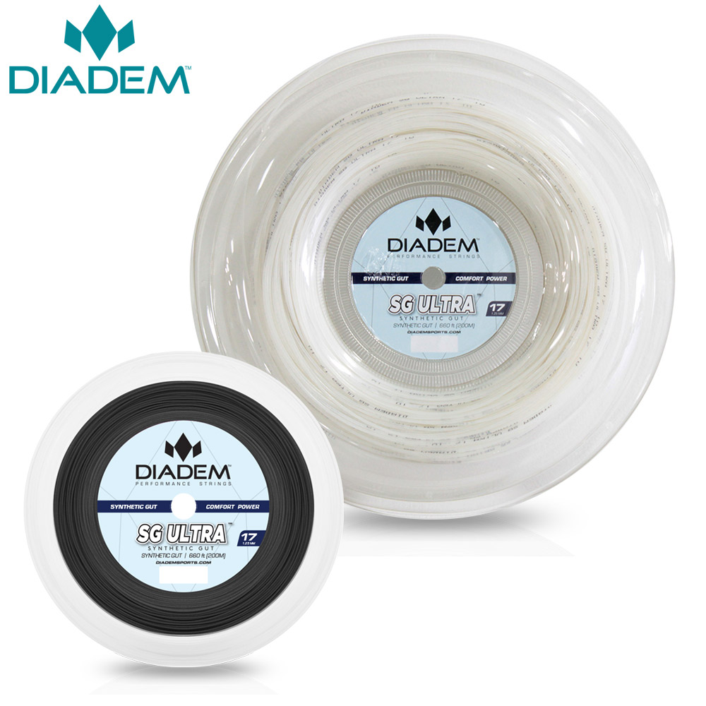 DIADEM テニスガット ソルティスパワー17 リール 200M ストリング kpi_dia-tfa013