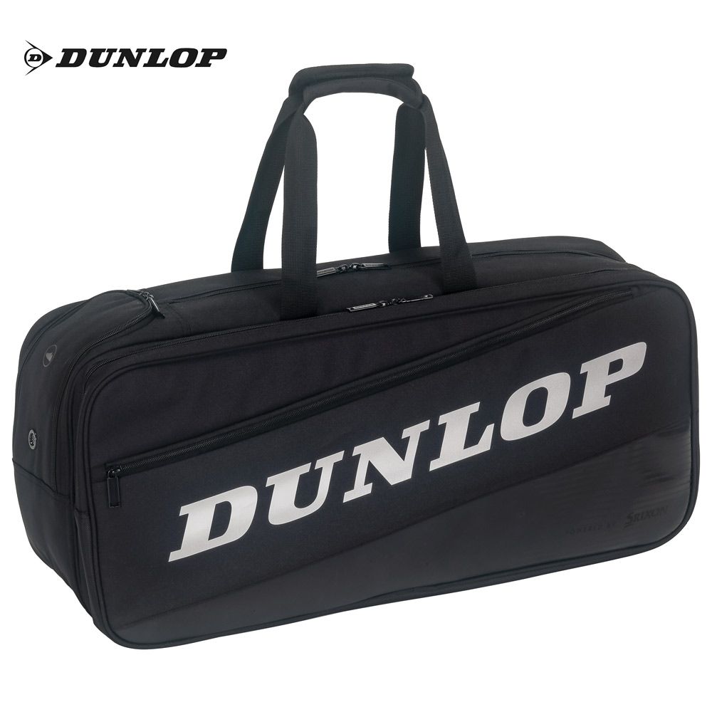 ダンロップラケットバック 美品】DUNLOPダンロップ ラケットバッグラケット8本収納DCT-2381