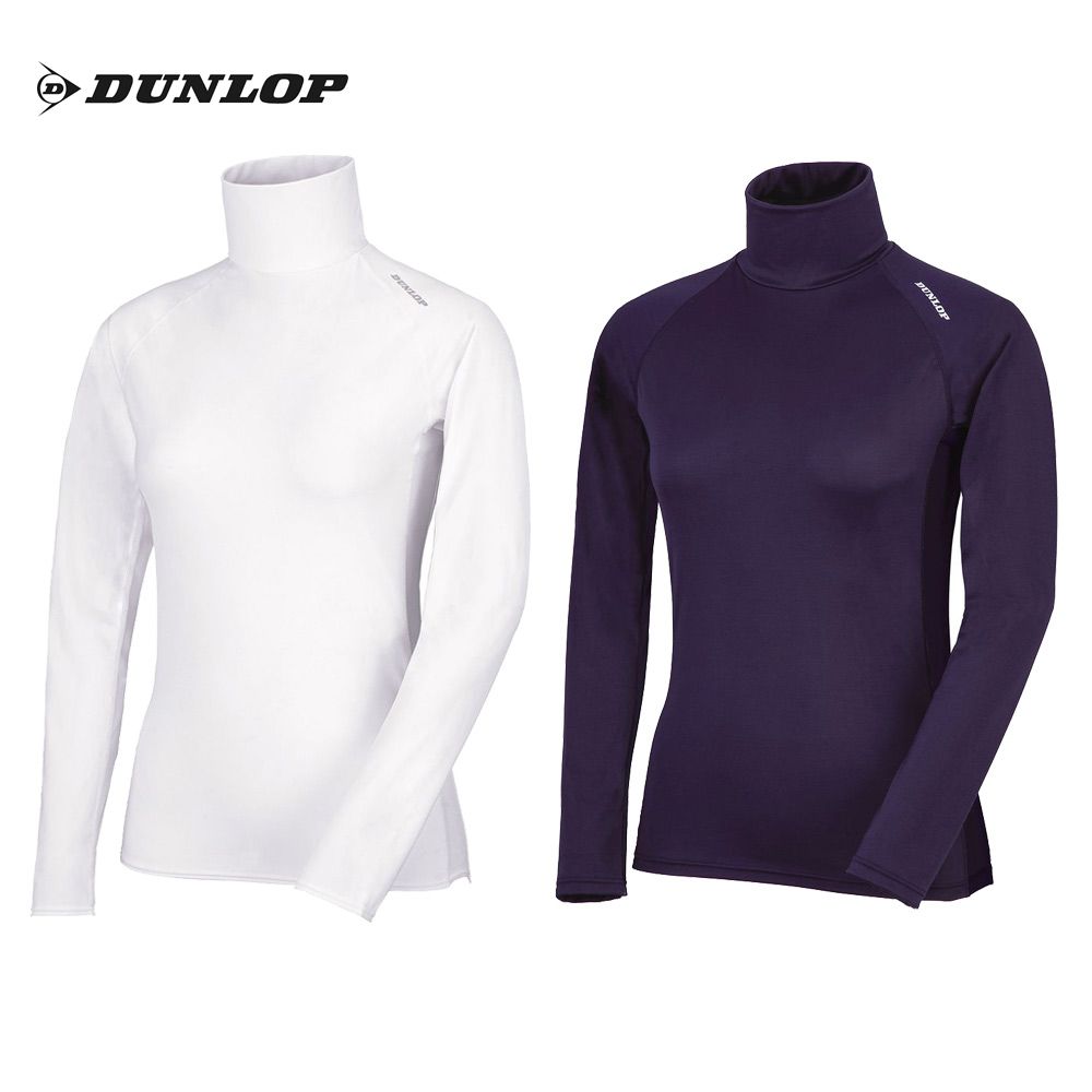 「あす楽対応」ダンロップ DUNLOP テニスウェア レディース UVカット アンダーウェア(長袖ハイネック) TAC-8003W 2020SS『即日出荷』