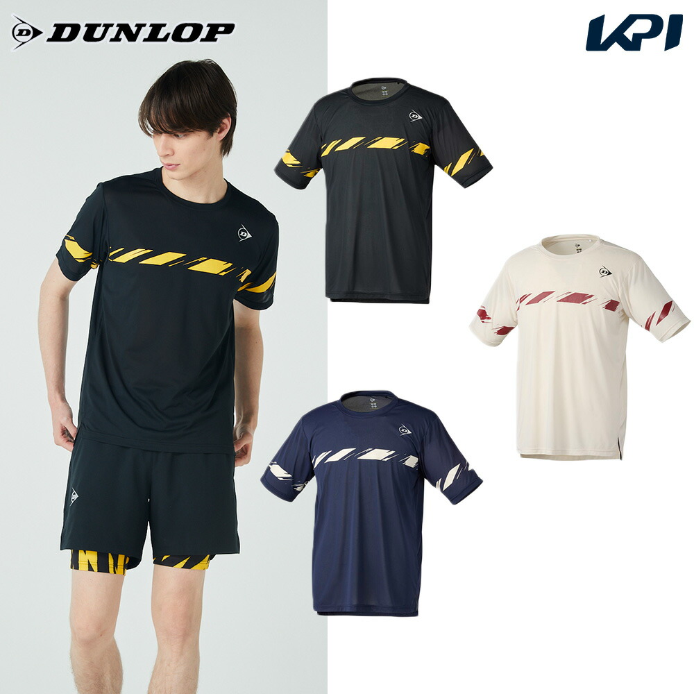 ダンロップ DUNLOP テニスウェア ユニセックス ゲームシャツ DAP1540 2025FW の商品写真