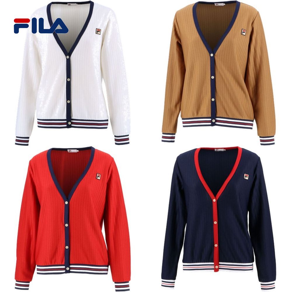 あす楽対応 フィラ FILA テニスウェア レディース カーディガン VL2324 2021SS 即日出荷 往復送料無料