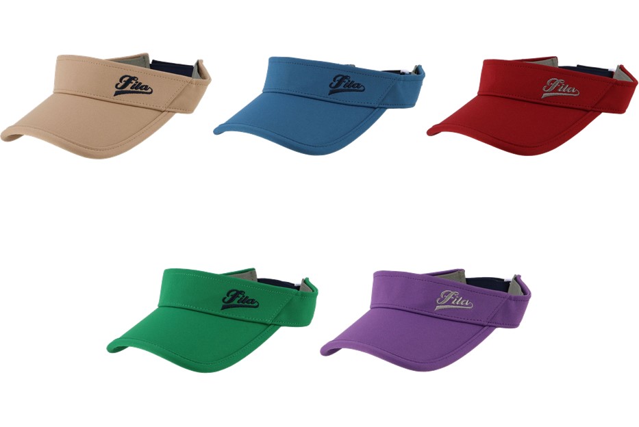 FILA - FILA　サンバイザー FILA サンバイザー PRINT CLIP VISOR ゴルフ 母の日 : 帽子屋