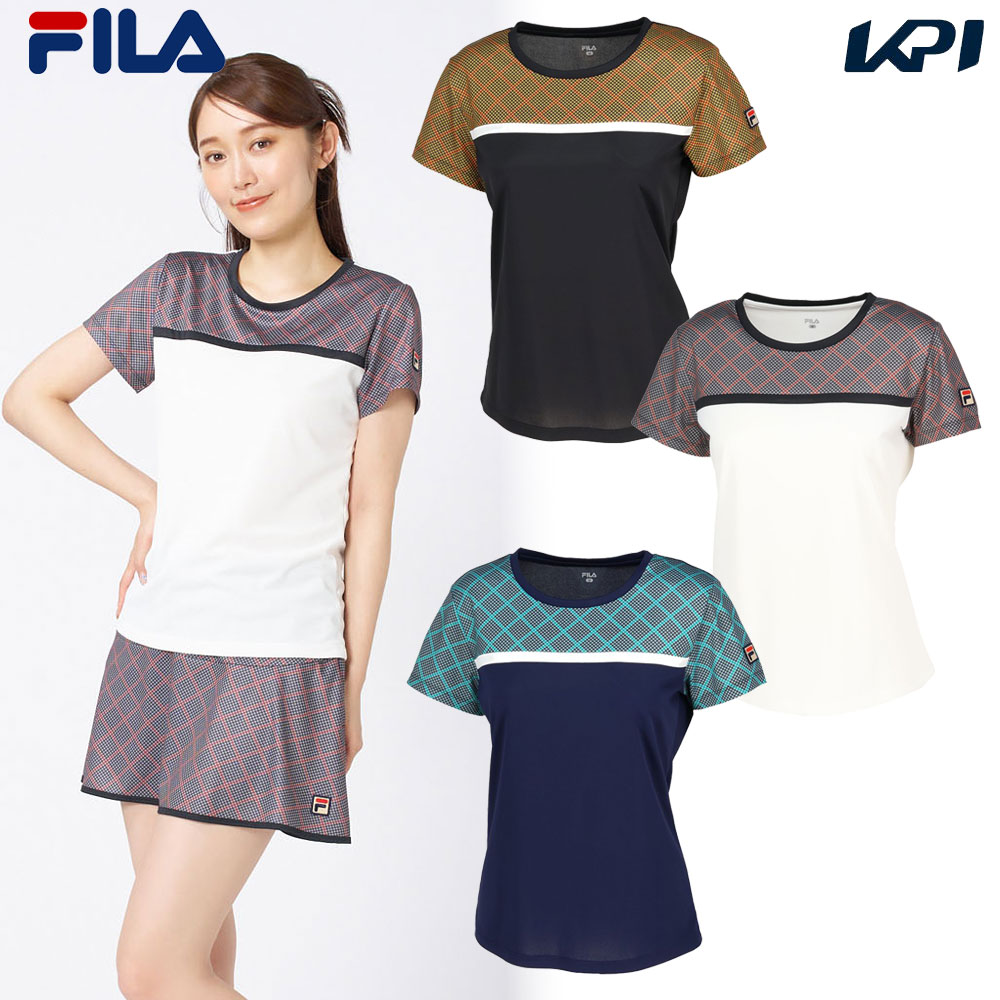 「最短当日出荷」フィラ FILA テニスウェア レディース ゲームシャツ EL0216 2025FW