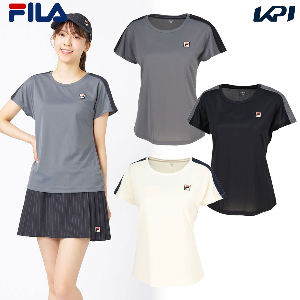 「最短当日出荷」フィラ FILA テニスウェア レディース ゲームシャツ EL0246 2025FW