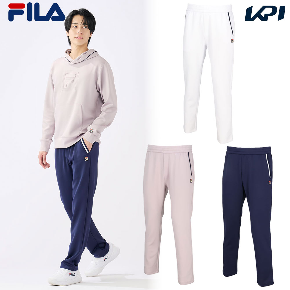 FILA フィラ テニスウェア ロングパンツ VM5635ベージュ メンズL新品 楽天市場】フィラ FILA テニスウェア メンズ ロングパンツ ストライプ