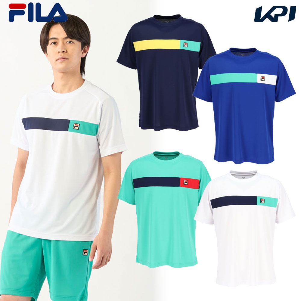 フィラ FILA テニスウェア メンズ ゲームシャツ CZ6SGM008 2026SS