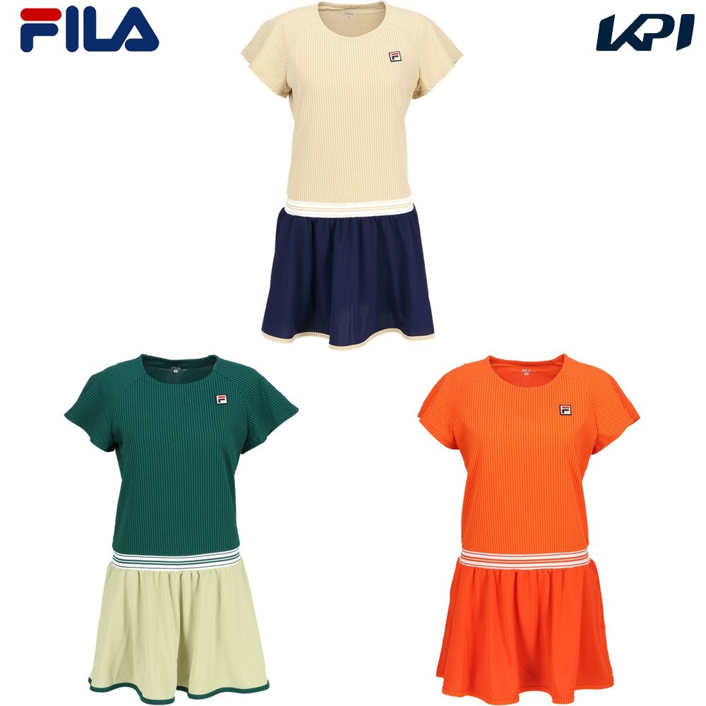 フィラ FILA テニスウェア レディース ワンピース CZ6SGW006 2026SS 2月上旬発売予定※予約