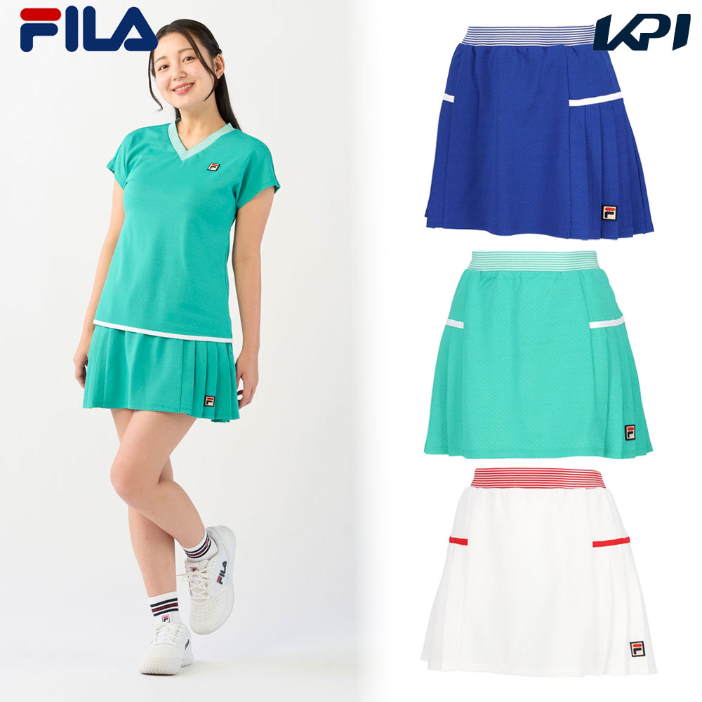 フィラ FILA 庭球御召しもの レディース   スカート CZ6SGW034 2026SS
