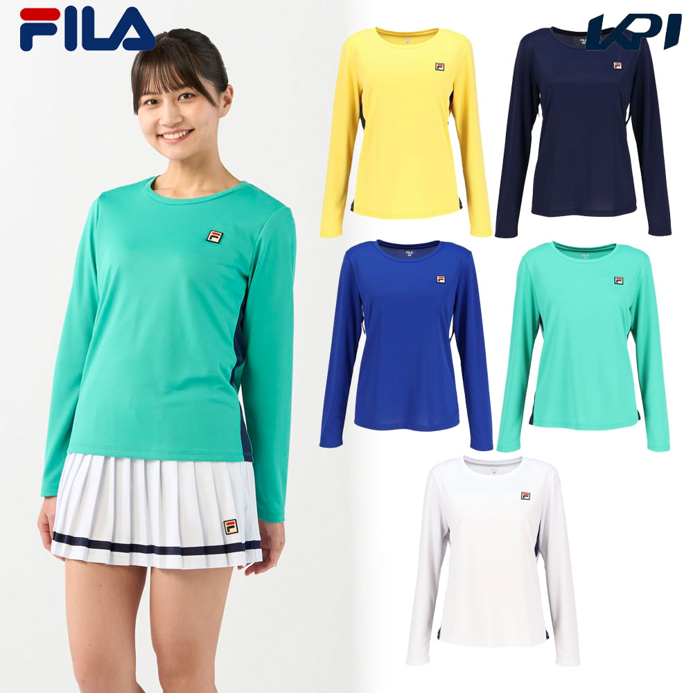 フィラ FILA 庭球お召しもの レディース   ロングスリーブシャツ CZ6SGW036 2026SS