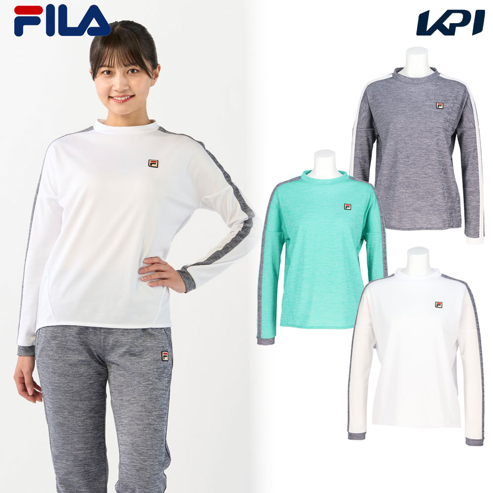 フィラ FILA 庭球お召しもの レディース   ロングスリーブシャツ CZ6SGW050 2026SS