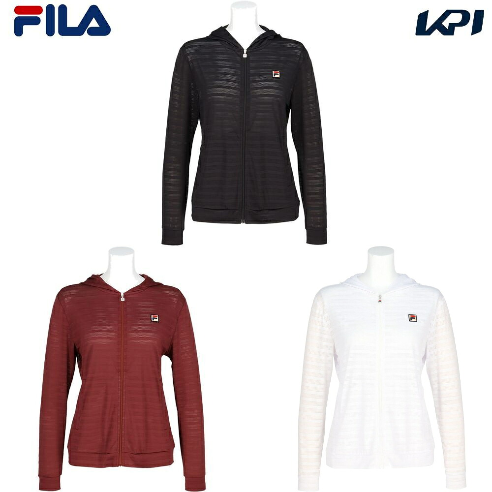 フィラ FILA テニスウェア レディース フルジップパーカー CZ6SGW057 2026SS 4月上旬発売予定※予約