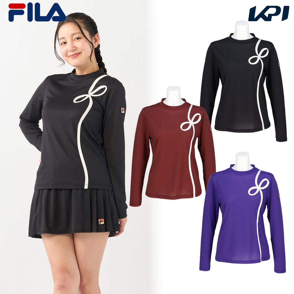 フィラ FILA 庭球お召しもの レディース   ロングスリーブシャツ CZ6SGW062 2026SS