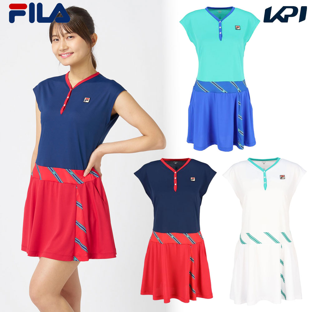 フィラ FILA テニスウェア レディース ワンピース CZ6FGW005 2026FW 8月上旬発売予定※予約｜KPI24