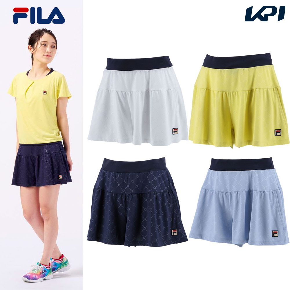 ホットセール フィラ FILA テニスウェア レディース ショートパンツ VL2590 2023SS