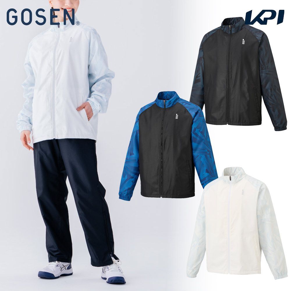 ゴーセン GOSEN テニスウェア ユニセックス ウィンドウォーマージャケット Y2540 2025FW