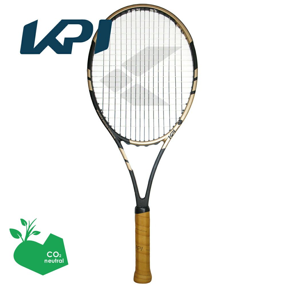 【ガット張り工賃0円対応※条件あり】【SDGsプロジェクト】KPI(ケイピーアイ)「K classic-Black / Gold 」硬式テニスラケット【kpi24】 KPIオリジナル商品 フレームのみ【KPI限定】