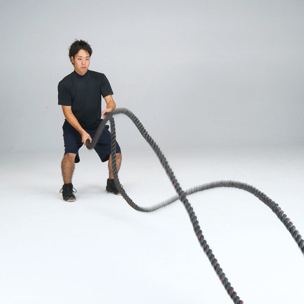エバニュー EVERNEW 健康・ボディケア設備用品 トレーニングロープ１５ｍ フィットネス・エクササイズ ETB597