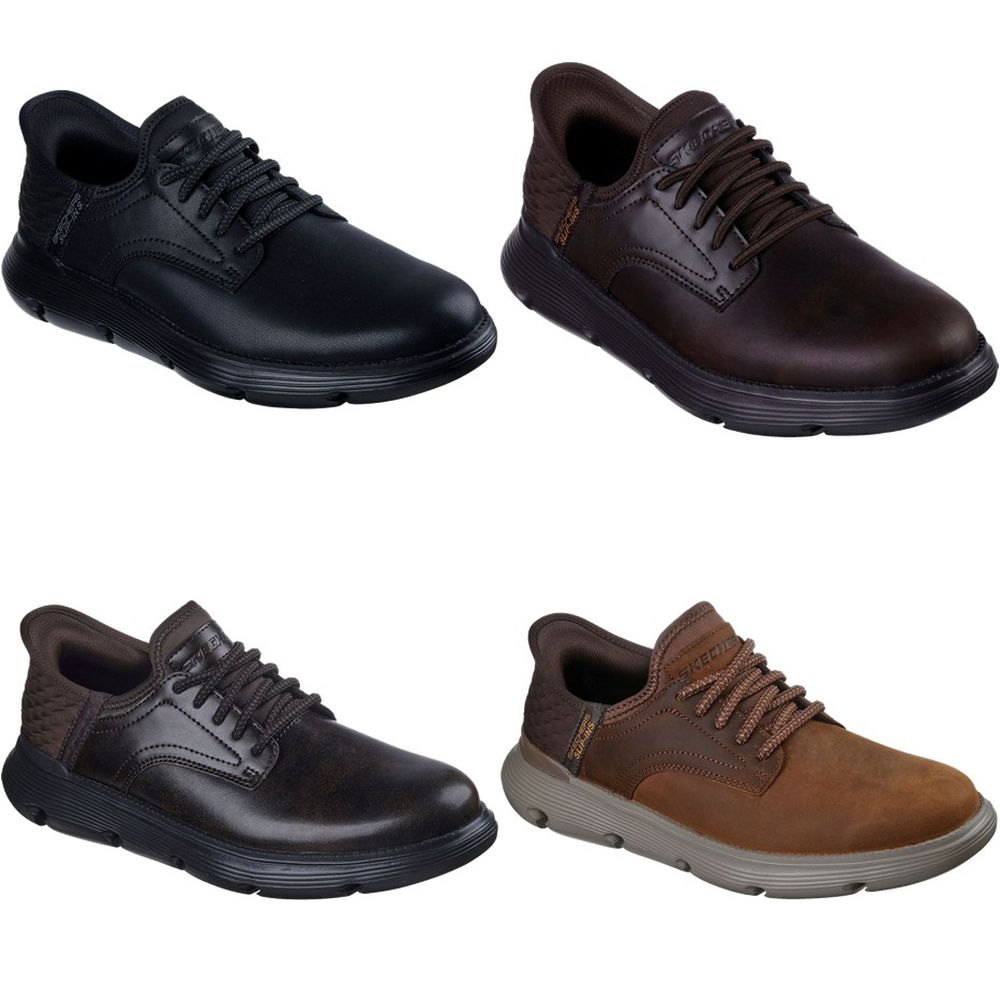スケッチャーズ SKECHERS 心地好いシューズ メンズ   GARZA-GERVIN 205046