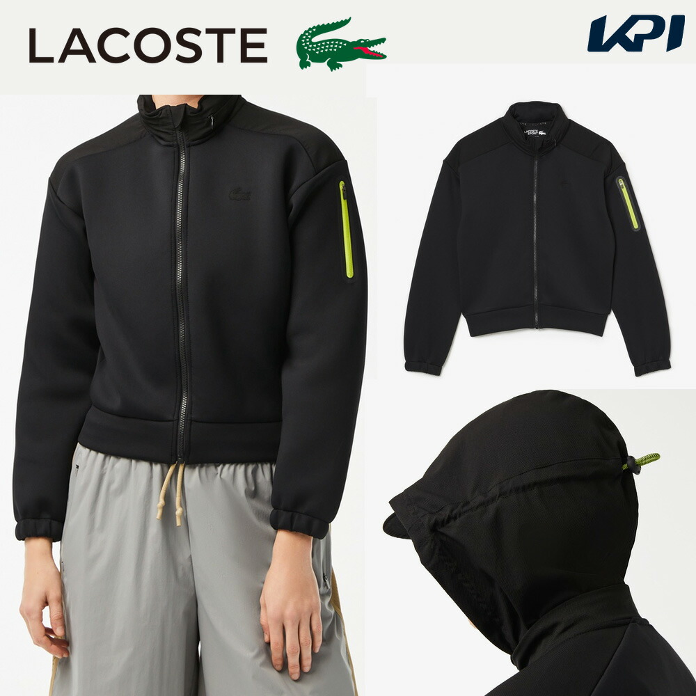 あす楽対応 ラコステ Lacoste Sf9328l 031 スウェット レディース テニスウェア 即日出荷 22fw