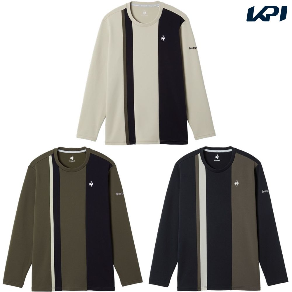 ルコック le coq sportif テニスウェア メンズ ライトスウェットシャツ LN5FLT11M 2025FW