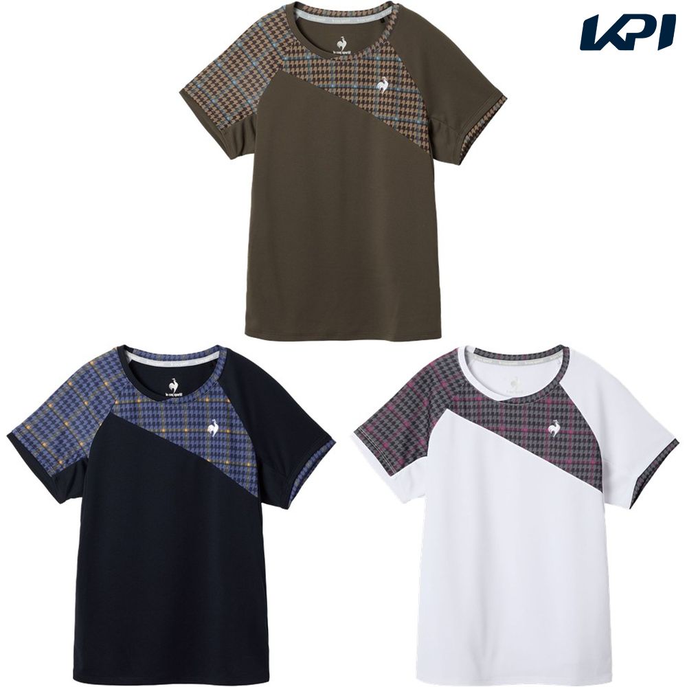 ルコック le coq sportif テニスウェア レディース ゲームシャツ LN5FHT31L 2025FW