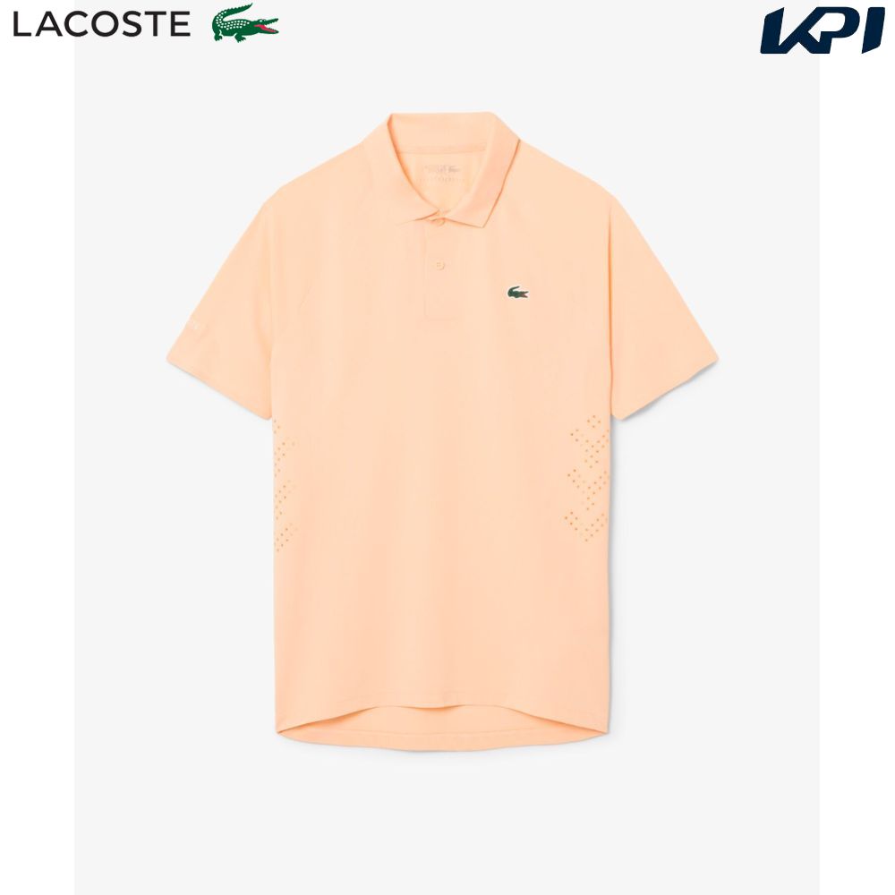 『即日さし出し』ラコステ LACOSTE 庭球御召しもの メンズ 『ノバク・ジョコビッチ』シームレススポーツシャツ DH9986-99-BIG 2026SS
