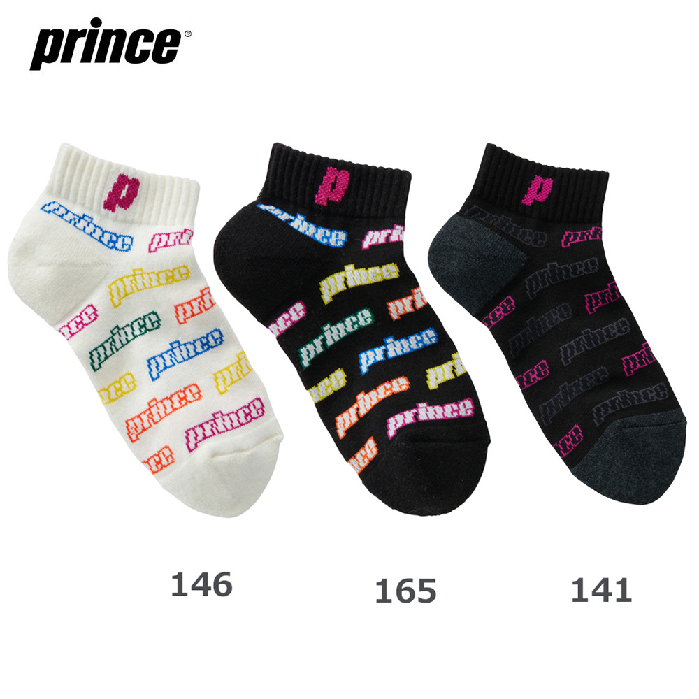 あす楽対応 プリンス Prince テニスウェア レディース ロゴソックス PS374 2021FW 即日出荷 数量限定価格!!