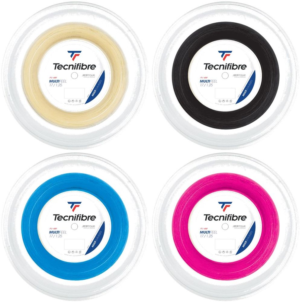「最短当日出荷」テクニファイバー Tecnifibre テニスガット・ストリング MULTIFEEL （マルチフィール） 1.25mm 200mロール TFR220 TFSR203 「キーホルダープレゼント」