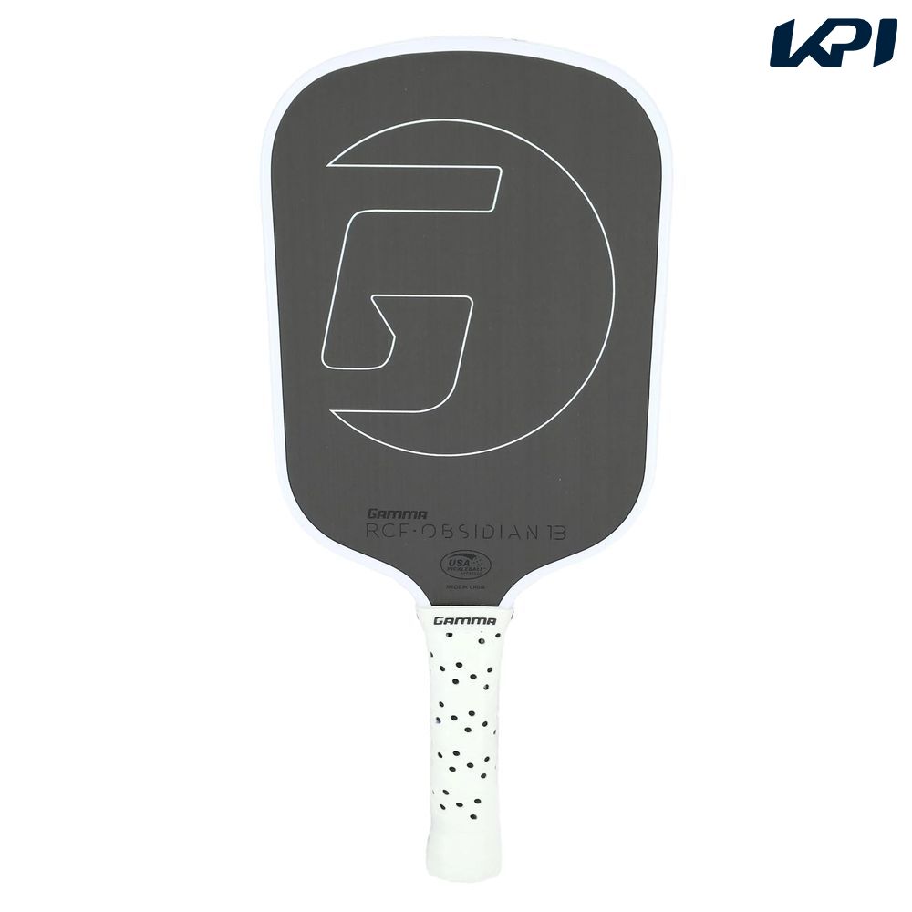 ガンマ GAMMA ピックルボールパドル PICKLEBALL PADDLE RCF OBSIDIAN 13 1E805703