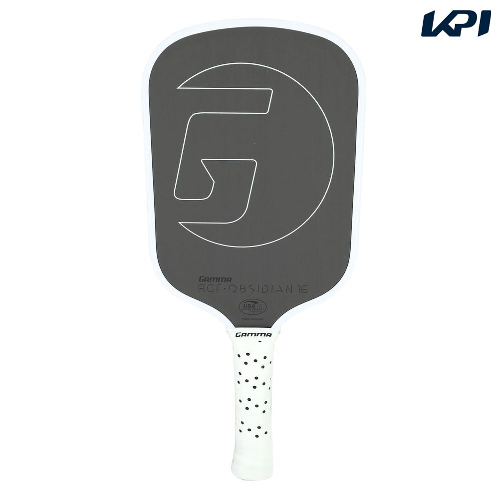 ガンマ GAMMA ピックルボールパドル PICKLEBALL PADDLE RCF OBSIDIAN 16 1E805704