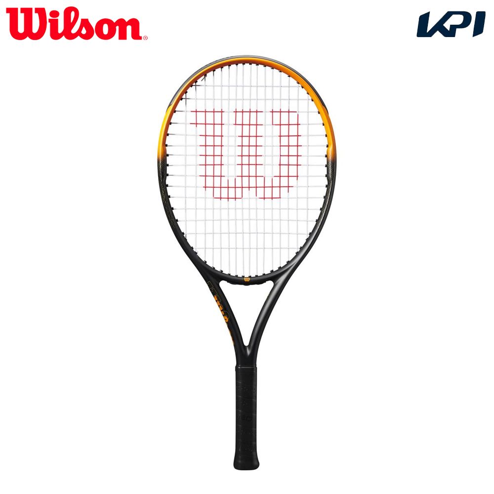 「ガット張り上げ済み」ウイルソン Wilson ジュニアテニスラケット BURN SPIN JR 25 バーンスピン ジュニア 25 WR171610U