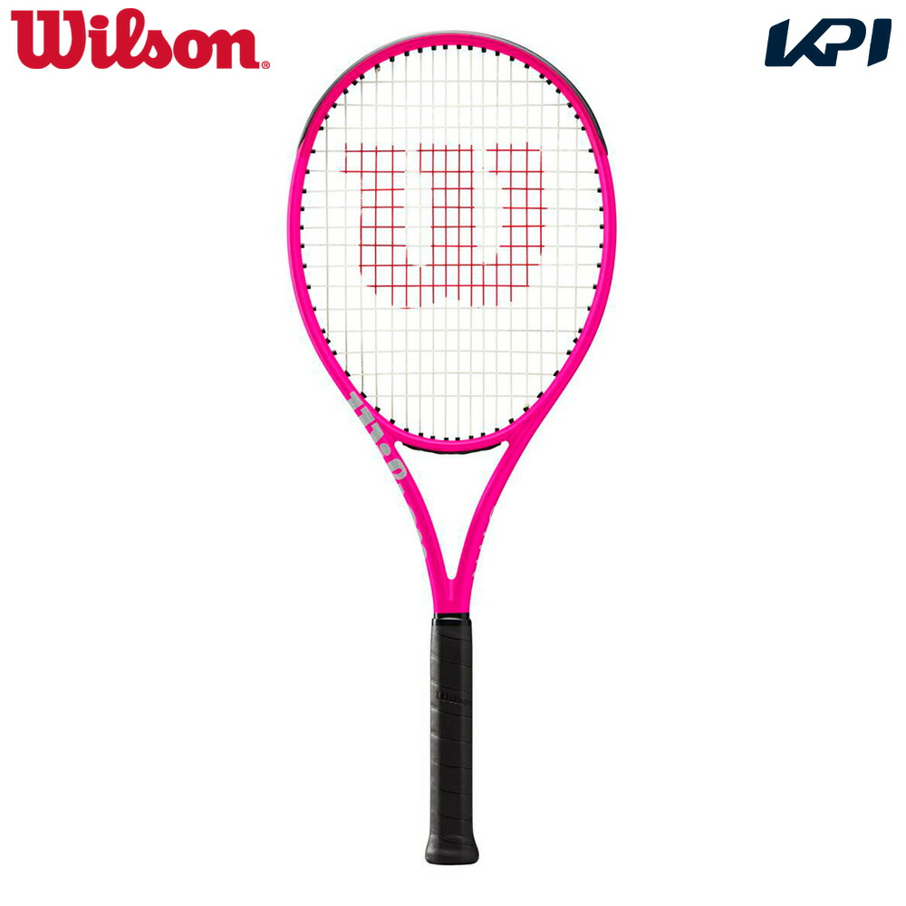 ウイルソン Wilson 硬式庭球櫂  BURN PINK 105 S V6  バーン サクラ色 105S V6 一こまのみ WR199811U