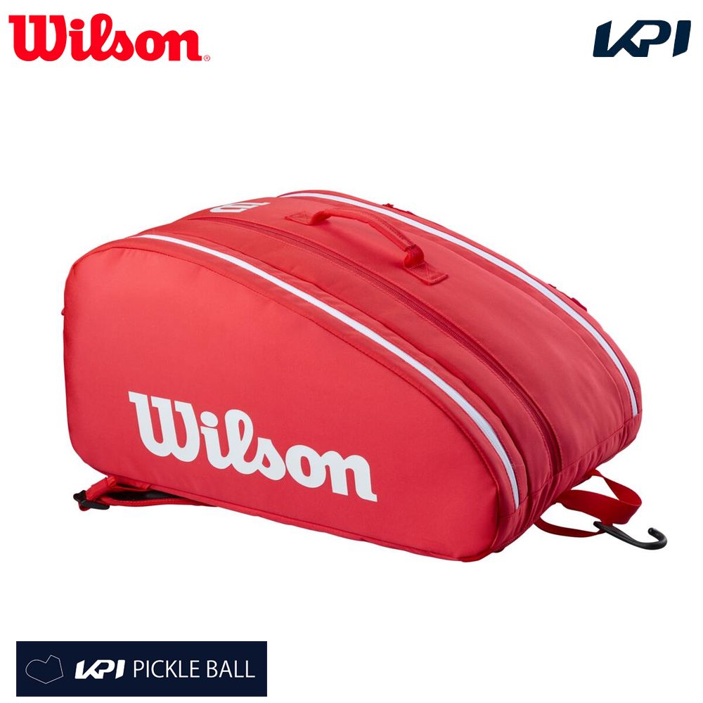 ウイルソン Wilson ピックルボールバッグ・ケース PICKLEBALL TOUR RED BAG ツアーバッグ レッド WR8909501001
