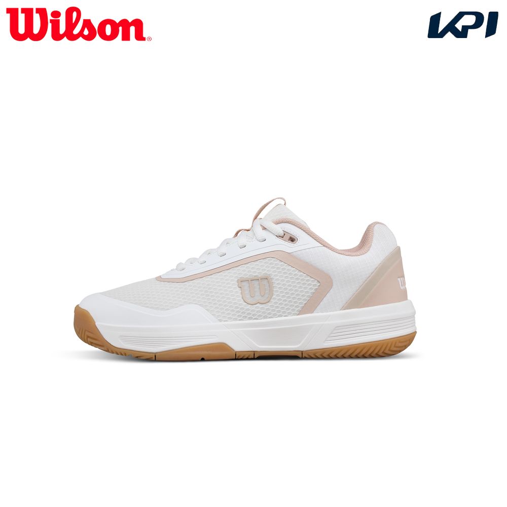 ウイルソン Wilson テニスシューズ レディース COURTGLIDE W Wh/CAMEO/GU コートグライド オールコート用 WRS339810U