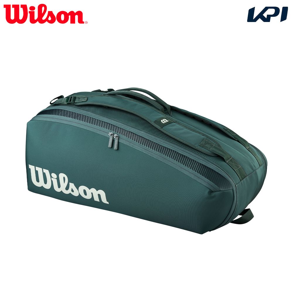 ウイルソン Wilson テニスバッグ・ケース BLADE V10 9PK RACKET BAG Green ブレード ラケットバッグ WR8056301001