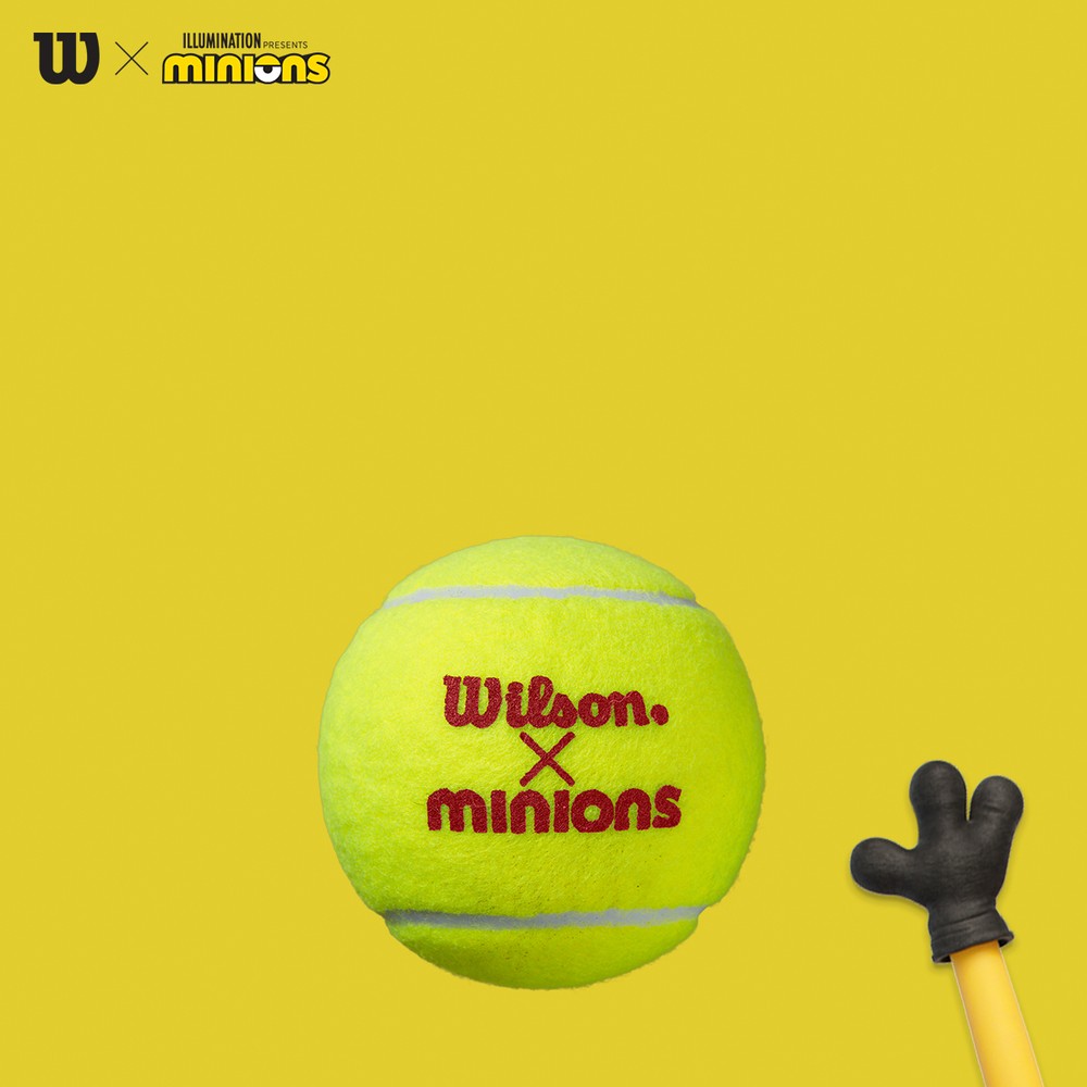 玄関先迄納品 あす楽対応 ウイルソン Wilson ジュニアテニスボール Minions Stage 3 Tball ミニオンズ ステージ3 1パック 3個入 Wr 即日出荷 Qdtek Vn