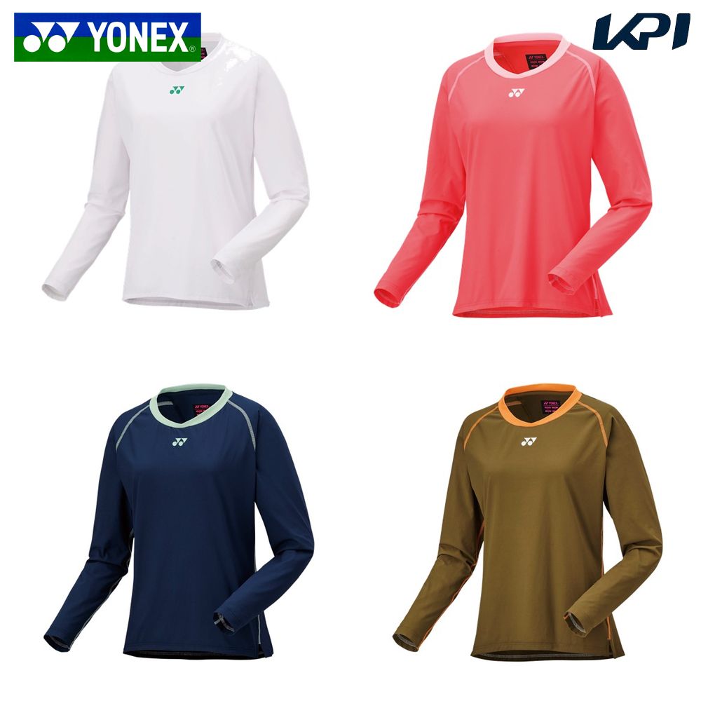 ヨネックス YONEX 庭球お召しもの レディース   取り組みプルオーバー（ロング捩り） 20840 2025SS
