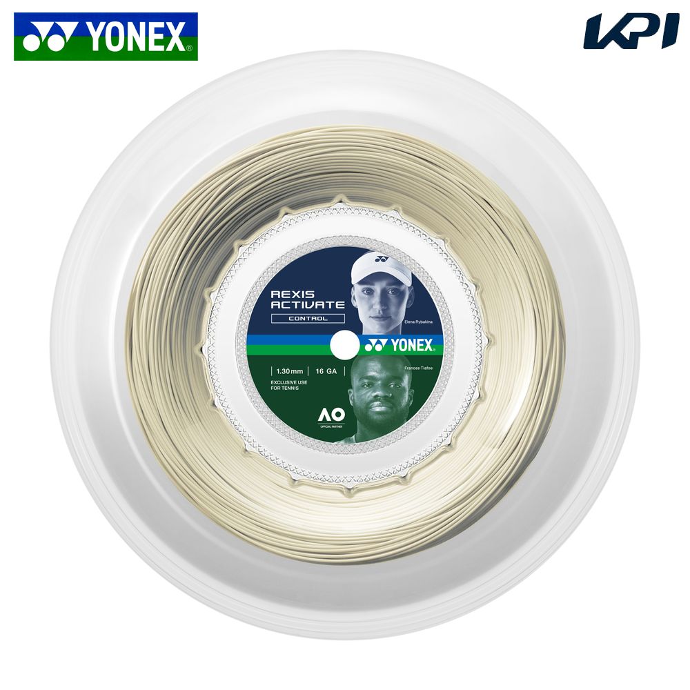 ヨネックス YONEX テニスガット・ストリング REXIS ACTIVATE レクシスアクティベート130 200m TRA130R2｜KPI24 17,424円