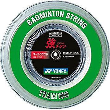 YONEX（ヨネックス）「強チタン 100m渦巻形 BG65T-1」バドミントン文字列（ガット）【kpi24】