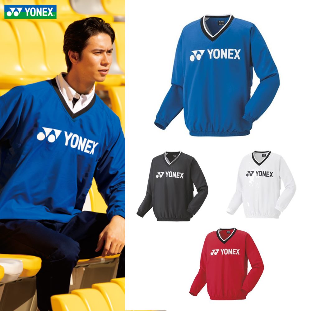 ヨネックス ユニフォーム　ねき 楽天市場】YONEX ヨネックス 裏地付ブレーカー 長袖シャツ