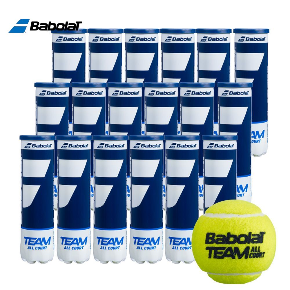 バボラ Babolat 庭球庭球どんぶり鉢  TEAM ALL COURT 1箱/18缶 502081