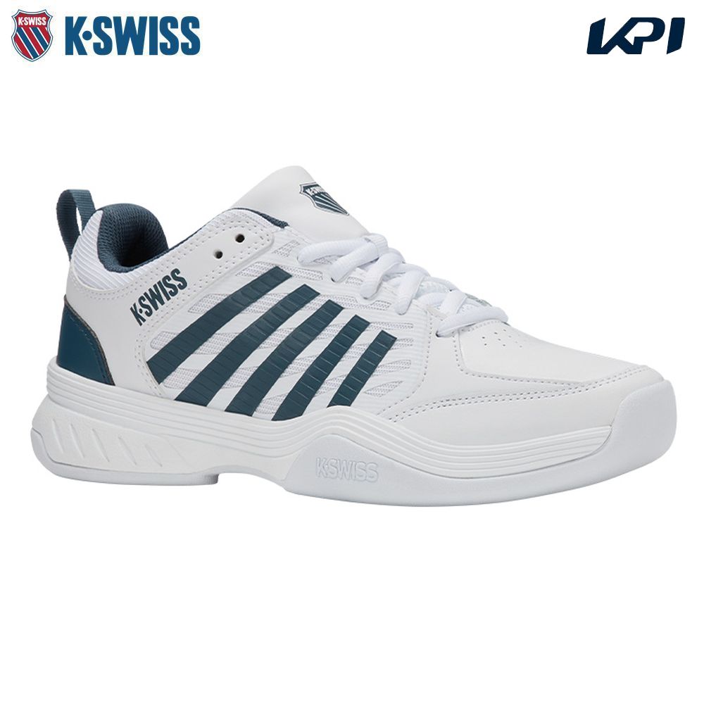 ケイ・スイス K・SWISS テニスシューズ メンズ COURT EXPRESS 2 CARPET MEN（WHITE X GREEN）コートエクスプレス2 KS09488163WG「エントリーでソックス3足プレゼント」