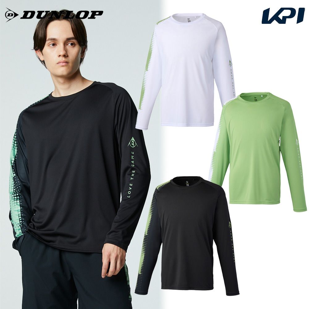 ダンロップ DUNLOP テニスウェア ユニセックス LスリーブTシャツ DAL8603 2026SS