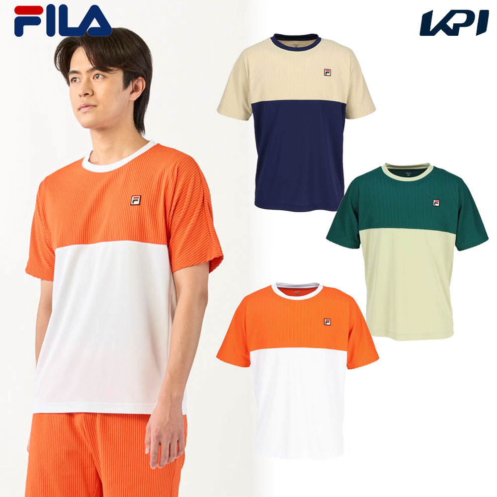 フィラ FILA テニスウェア メンズ ゲームシャツ CZ6SGM001 2026SS